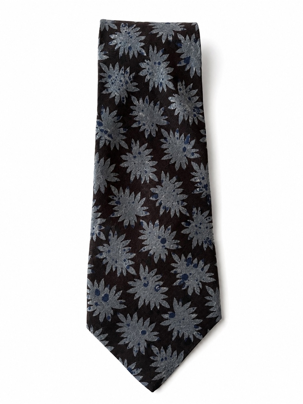 Giorgio Armani Vintage Floral Silk Tie